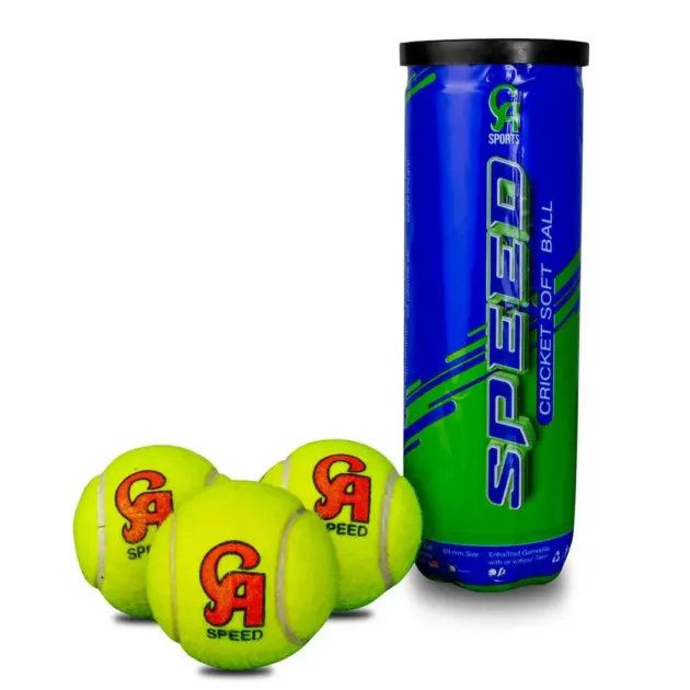 CA SPEED CRICKET TENNIS BALL ( Pack of 3 Balls )